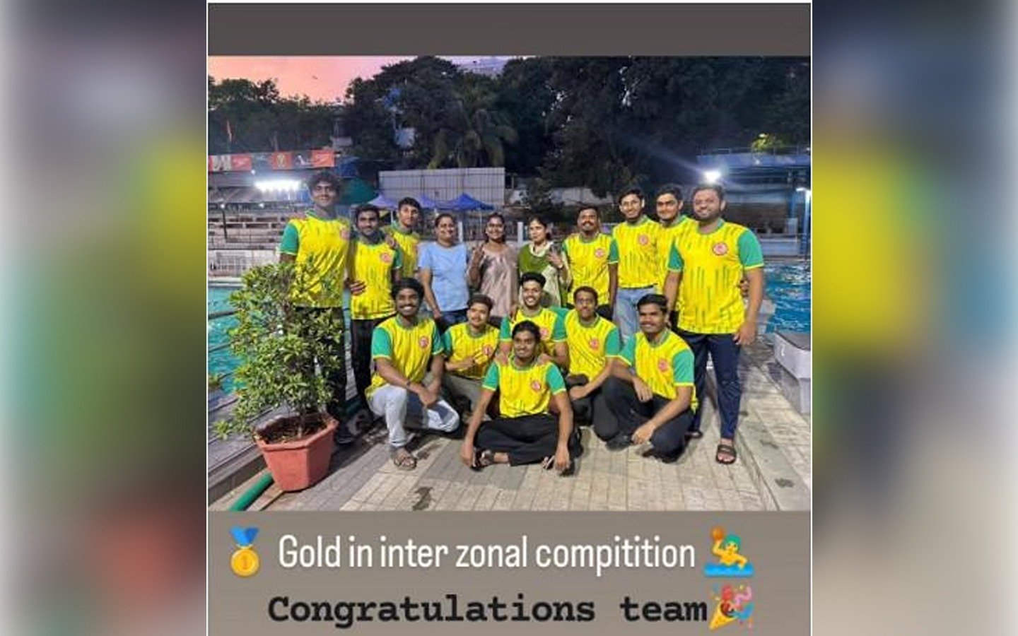 Interzonal Swimming competition