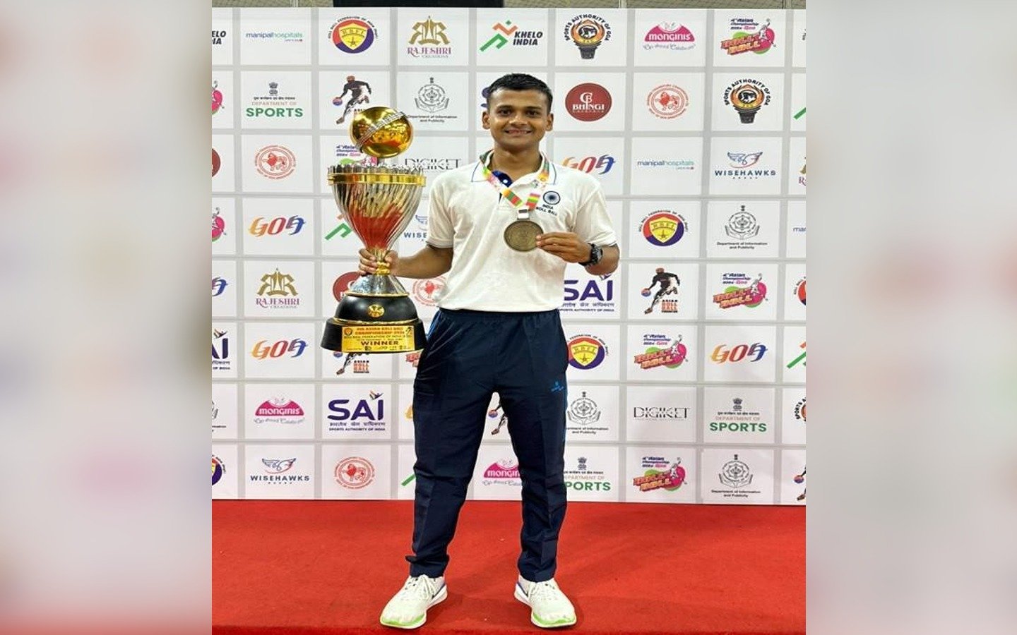 First Place in Asian Championship 2024 in Roll Ball